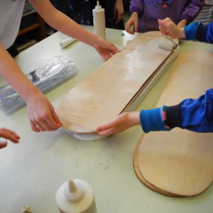 Création de planches à roulettes