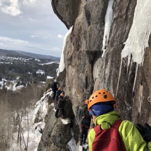 Un circuit de via ferrata à couper le souffle